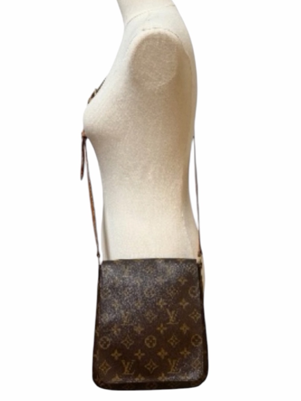 Louis Vuitton Musette PM TRUE Crossbody Bag Monogram Messenger